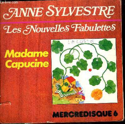 livre disque 45t // Les nouvelles fabulettes : Madame Capucine (Mercredisque 6)