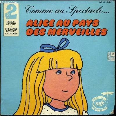 2 disques 45t // Alice au pays des merveilles