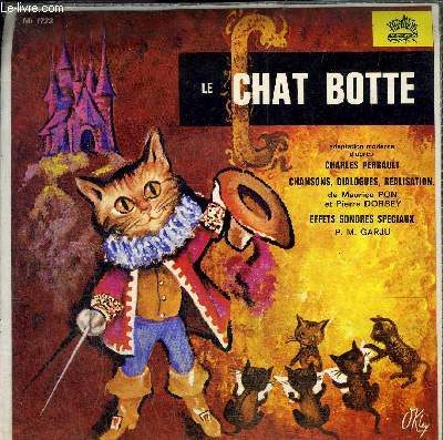 livre disque 45t // Le chat Bott
