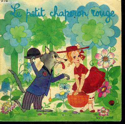 disque 45t // Le petit chaperon rouge