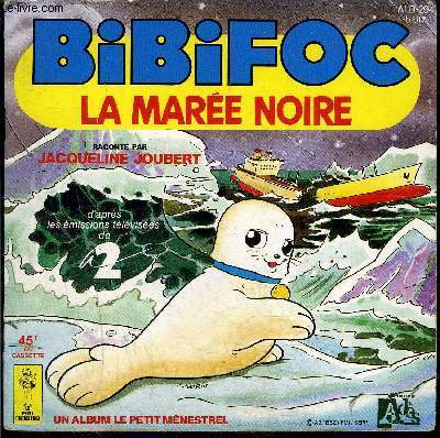 livre-disque 45t // Bibifoc La mare noire