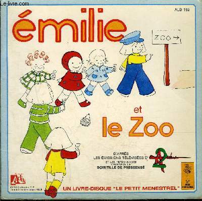 livre-disque 45t // Emilie et le Zoo