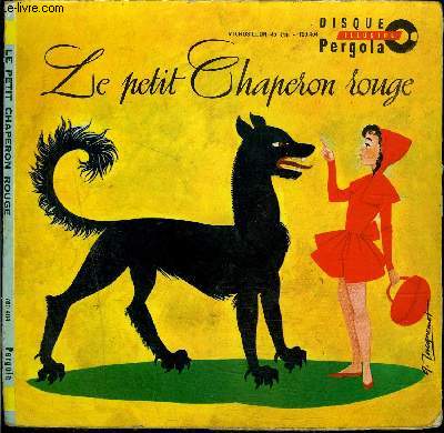 livre-disque 45t // Le petit chaperon rouge