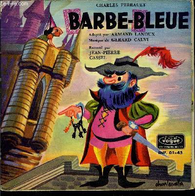 livre-disque 45t // Barbe-Bleue