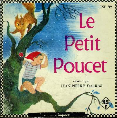 livre-disque 45t // Le petit poucet