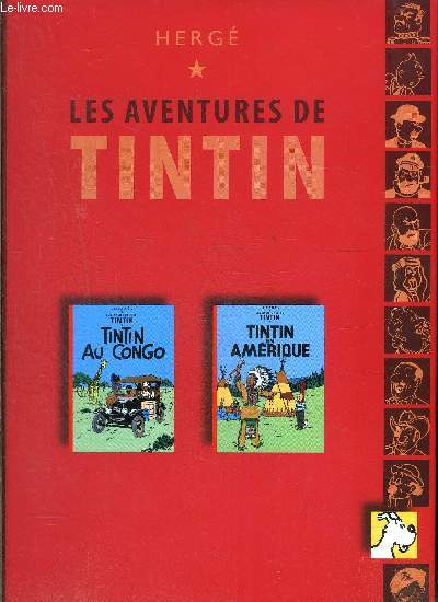Les aventures de Tintin :Tintin au Congo + Tintin en Amrique