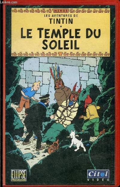 VHS / Les aventures de Tintin : Le temple du soleil