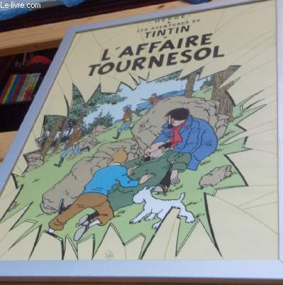 Affiche Tintin : L'affaire tournesol - Collectif - 0 - Photo 1/1