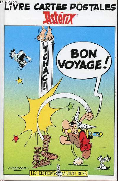 Livre Cartes Postales Astrix - Bon voyage !