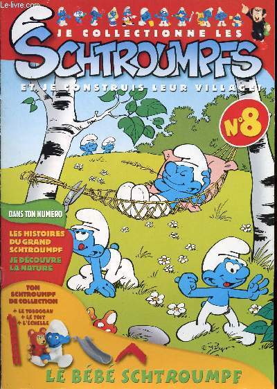 Je collectionne les Schtroumpfs et je construis leur village ! - bimensuel n8 - Le bb Schtroumpf