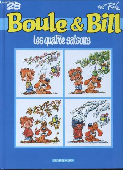 Boule et Bill n°28 - Les quatre saisons - Jean Roba - 2001 - Photo 1 sur 1