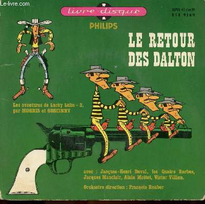 disque 45t // Le retour des Dalton
