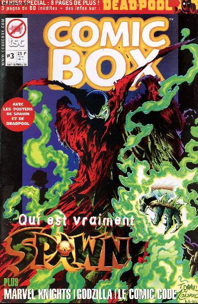 Comic Box - mensuel n3 - Septembre 98 - Qui est vraiment Spawn ?