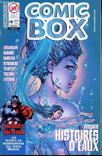Comic Box - mensuel n8 - Fvrier 99 - Dossier Histoires d'eaux