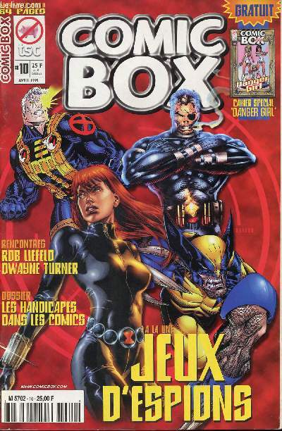 Comic Box - mensuel n10 - Avril 99 - Jeux d'espions