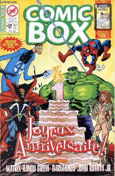 Comic Box - mensuel n12 - Juin 99 - Joyeux anniversaire !
