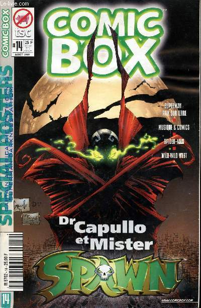 Comic Box - mensuel n14 - Aot 99 - Dr Capullo et Mister Spawn