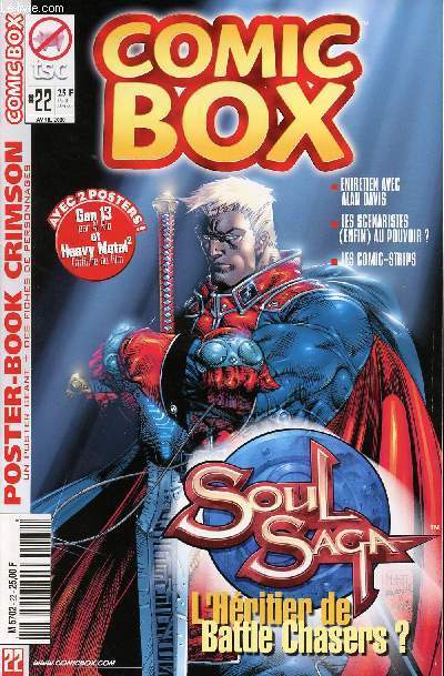 Comic Box - mensuel n22 - Avril 2000 - SoulSaga, l'hritier de Battle Chasers ?