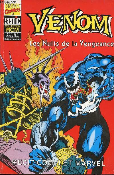 Rcit Complet Marvel - n47 - Venom, Les nuits de la vengeance