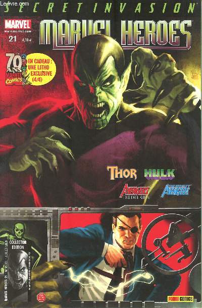 Marvel Heroes - 2eme srie - n21 - Avantage  domicile