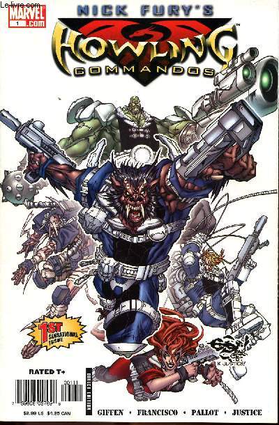 Nick Fury ' Howling Commandos - n1 - Creatures on the loose !