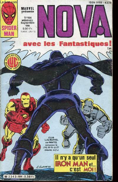 Nova n104 - Les 4 fantastiques : Mission pour un homme mort !
