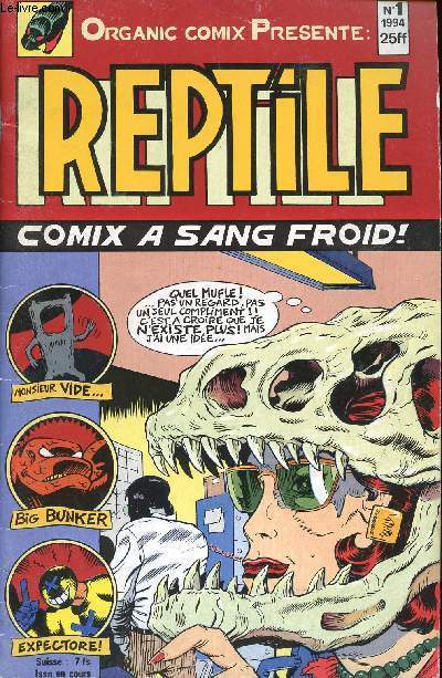 Reptile - Comix  sang froid !n1 - SpaceBaby
