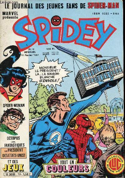 Spidey - mensuel n13 - Place ... Captain Britain !