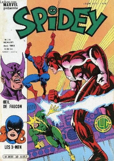 Spidey - mensuel n39 - X-men, les mutants, 23e pisode : pour sauver une ville...