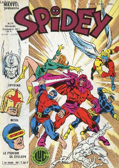 Spidey - mensuel n59 - X-men, les mutants, 43e pisode : Le flambeau est transmis