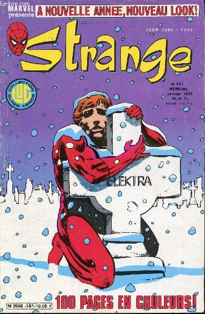 Strange - mensuel n181 - L'invincible Iron Man : Untrsor aux couleurs rouge et or