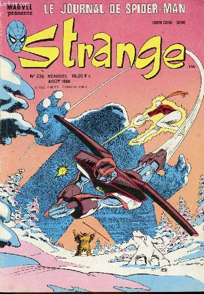 Strange - mensuel n236 - Division Alpha : Crise d'identit