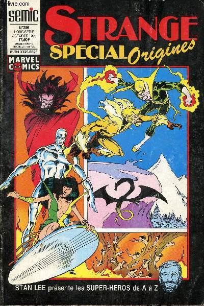 Strange - spcial Origines n286 Hors srie - Le Surfeur d'Argent