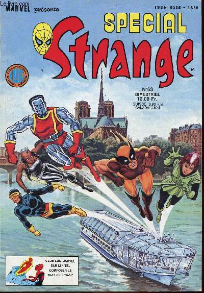 Spcial Strange n53 - Les tranges X-men : L'affaire Magnto