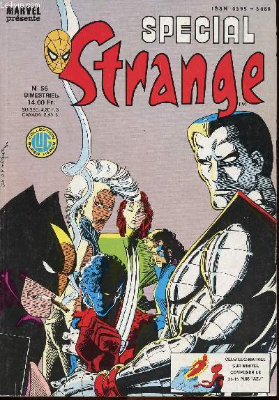 Spcial Strange n56 - Les tranges X-men : Freedom Force contre X-men