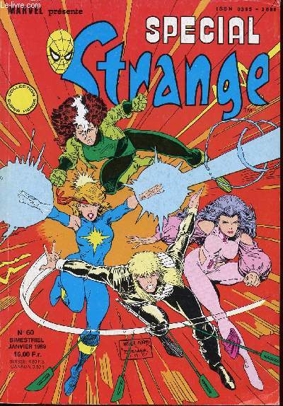 Spcial Strange n60 - Les tranges X-men : Un grain de folie