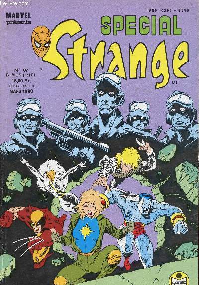 Spcial Strange n67 - Les tranges X-men : Qui est humain ?