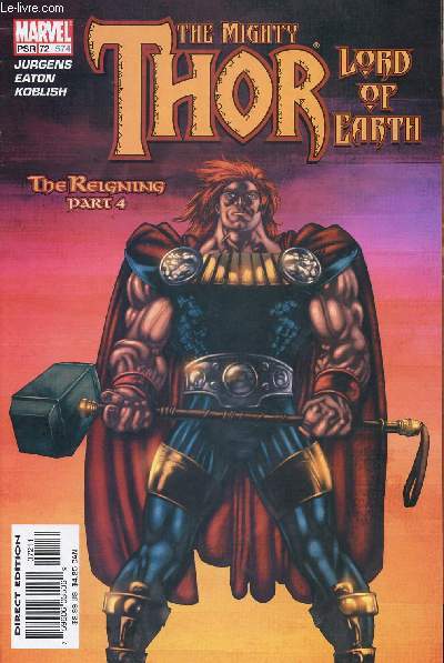 The Mighty Thor, Lord of the Earth - n72 - The reigning, part 4 : Paradise lost
