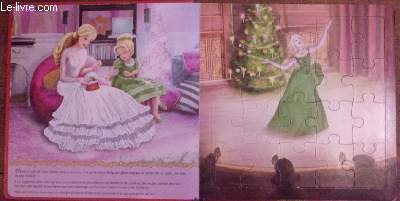 Mon grand livre puzzle : Barbie et la magie de Nol (Livre anim Pop-up  systme)