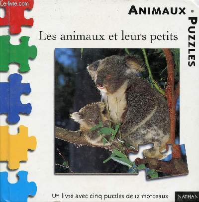 animaux puzzle : Les animaux et leurs petits (Livre anim Pop-up  systme)