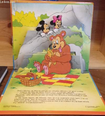 Mickey et Minnie : Le pique-nique surprise (Livre anim Pop-up  systme)
