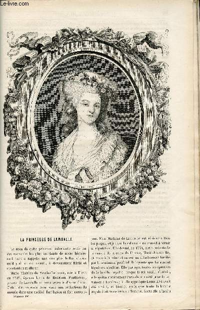 L'ami de la jeunesse et des familles - nouvelle srie - mensuel Dcembre 1863 - La princesse de Lamballe