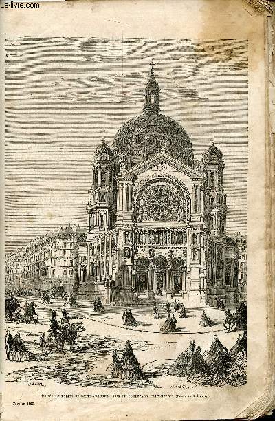 L'ami de la jeunesse et des familles - nouvelle srie - mensuel Fvrier 1866 - Eglise de Saint-Augustin