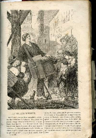 L'ami de la jeunesse et des familles - nouvelle srie - mensuel Octobre 1866 - Le joueur d'orgue