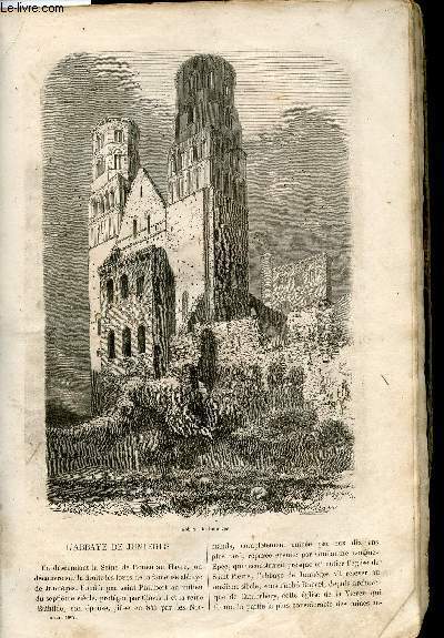 L'ami de la jeunesse et des familles - nouvelle srie - mensuel Avril 1867 - L'abbaye de Jumiges