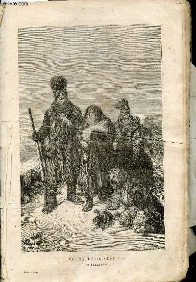 L'ami de la jeunesse et des familles - nouvelle srie - mensuel Juillet 1867 - Retraite de Russie par Bellange