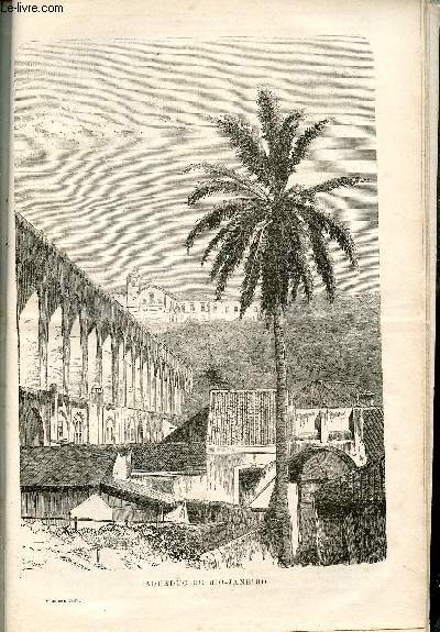 L'ami de la jeunesse et des familles - nouvelle srie - mensuel Dcembre 1869 - Aqueduc de Rio-Janeiro