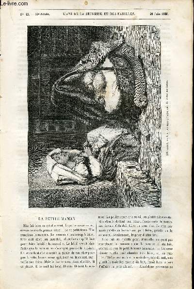 L'ami de la jeunesse et des familles - nouvelle srie - bimensuel 25 juin 1880 - La petite maman