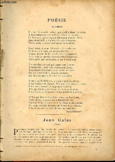L'ami de la jeunesse et des familles - nouvelle srie - Dcembre 1905 - Jean Calas (suite)