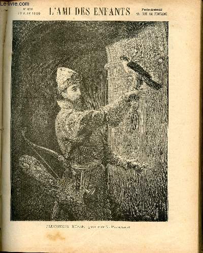 L'ami des enfants - Hebdomadaire n850 - 16 juin 1900 - Fauconnier Russe